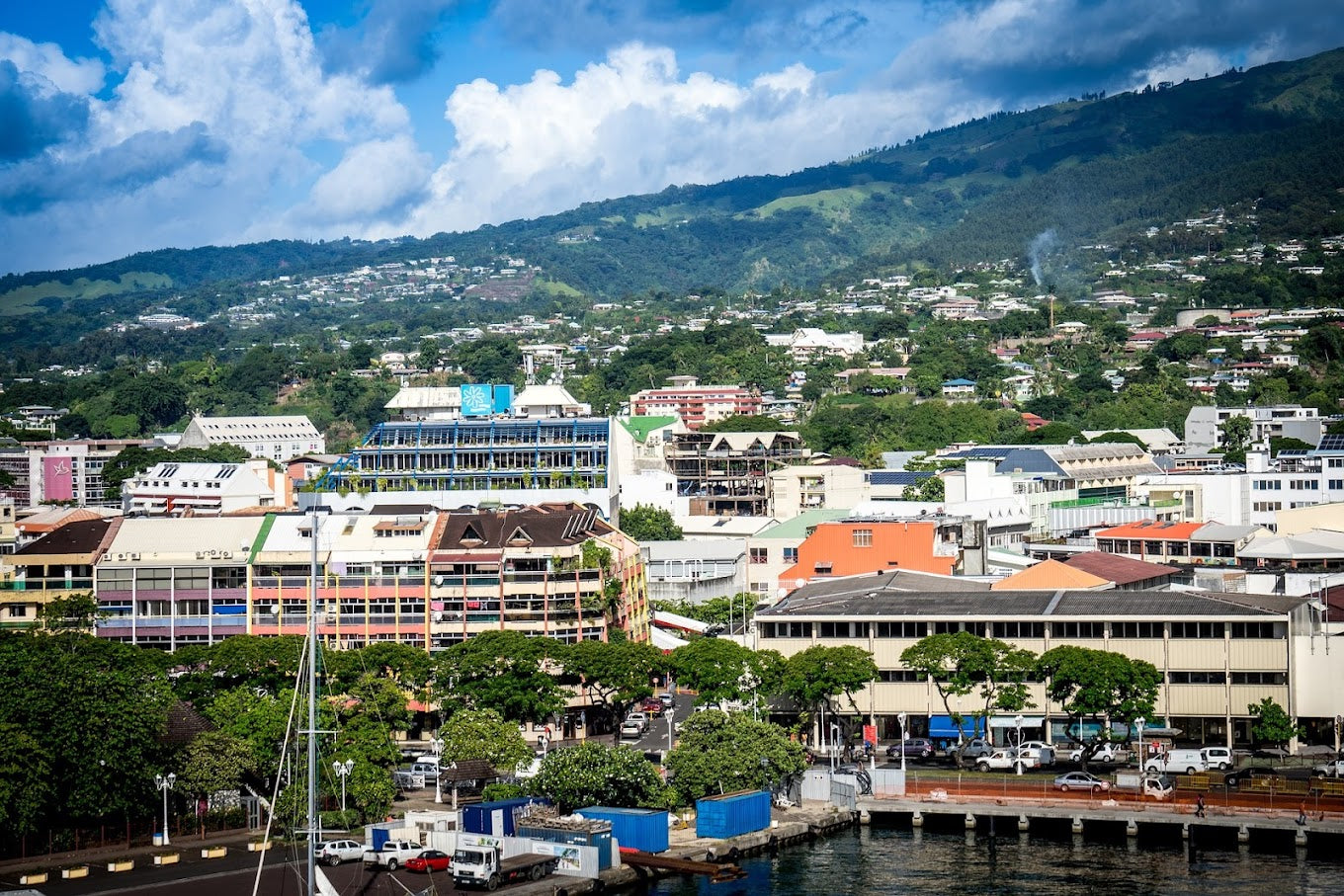 2-seater electric scooter – Papeete Ferry Terminal