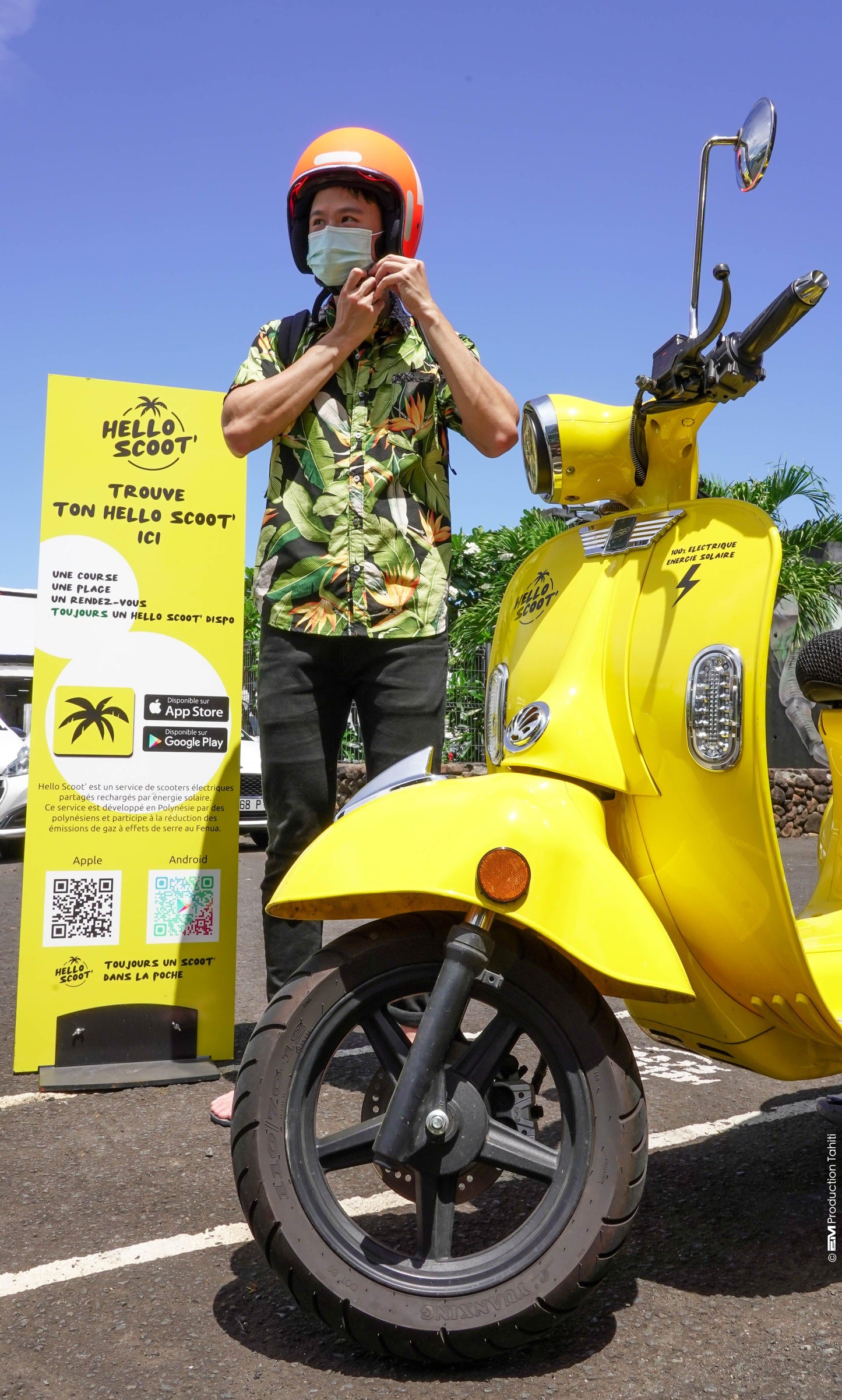 Scooter électrique 2 places - Hello Scoot'