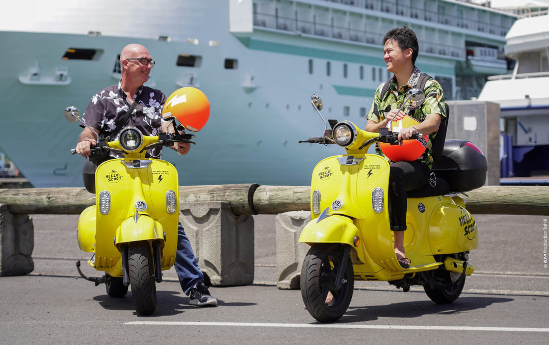 Découvrir le Tahitien avec Hello Scoot' ou Hello Car - Hello Scoot'