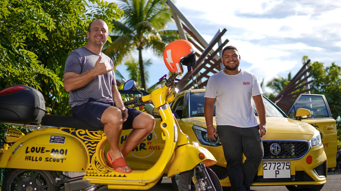 Louer une voiture au Tahiti Pearl Beach avec HelloScoot’