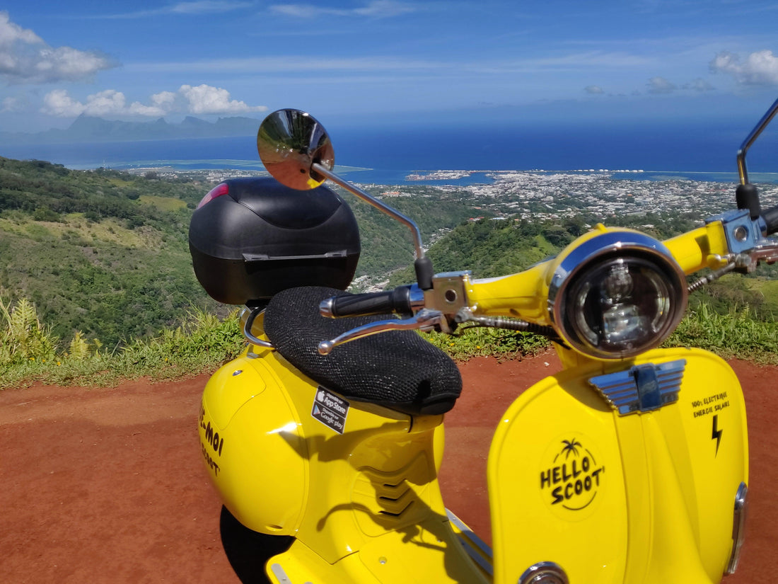 Guide de la location de scooter à Tahiti pour les débutants